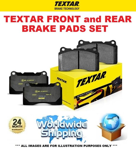 Textar front rear axle brake - rear,