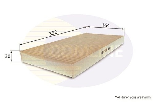 Pollen cabin filter for 3x - for, 9-3x